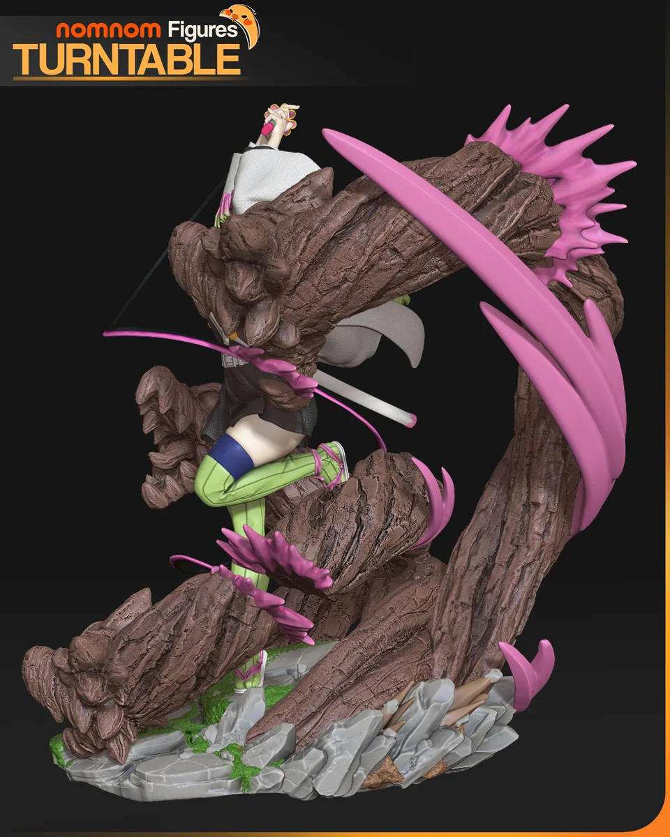 Mitsuri | Fan Art | 3D Printed Resin Model Garage Kit | *Un-Painted* | Nomnom 5