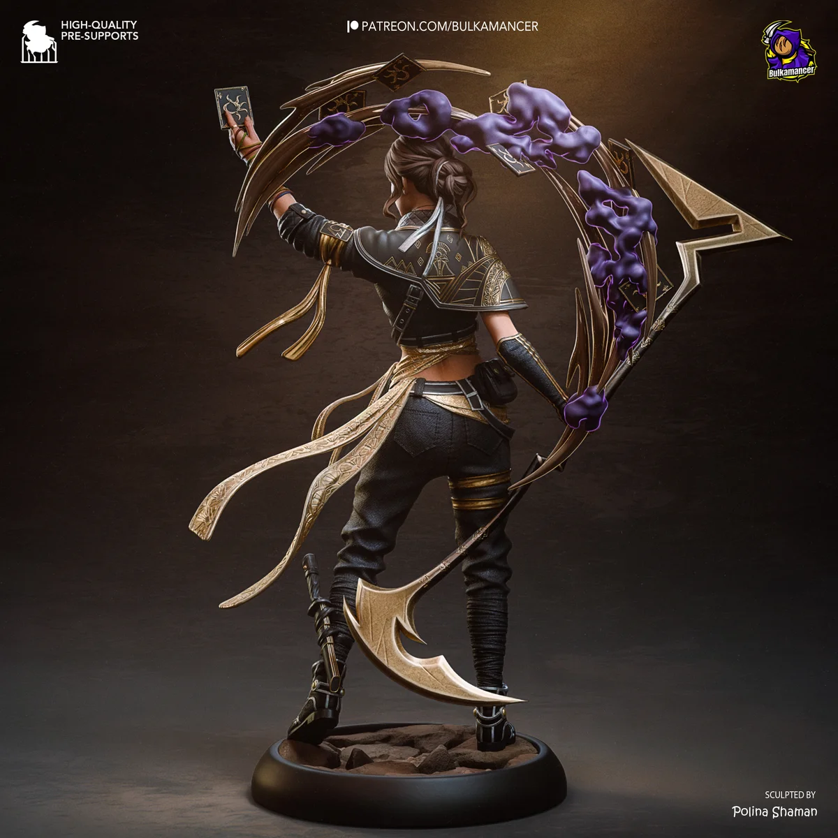 Sciel | Fan Art | 3D Printed Resin Model Garage Kit | *Un-Painted* | Bulkamancer 4