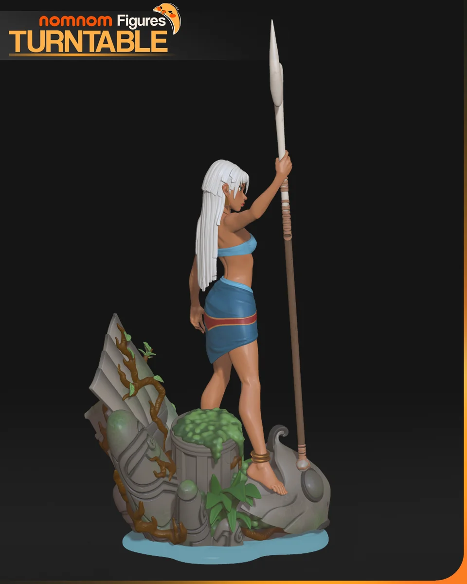 Kida | Fan Art | 3D Printed Resin Model Garage Kit | *Un-Painted* | Nomnom 7