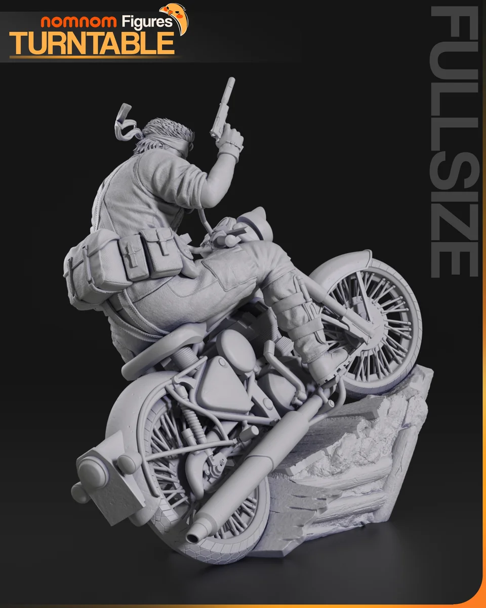 Snake | Fan Art | 3D Printed Resin Model Garage Kit | *Un-Painted* | Nomnom 11