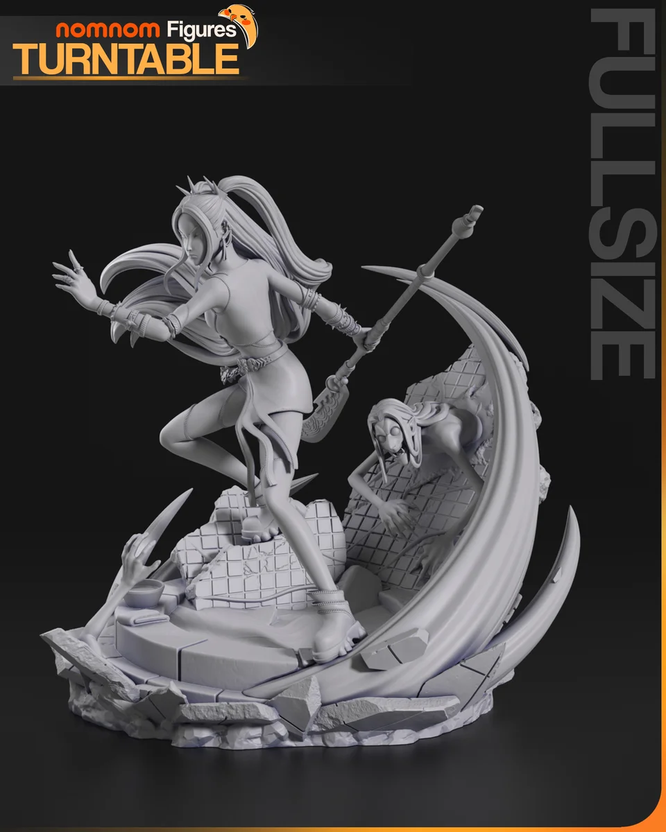 Mira | Fan Art | 3D Printed Resin Model Garage Kit | *Un-Painted* | Nomnom 10