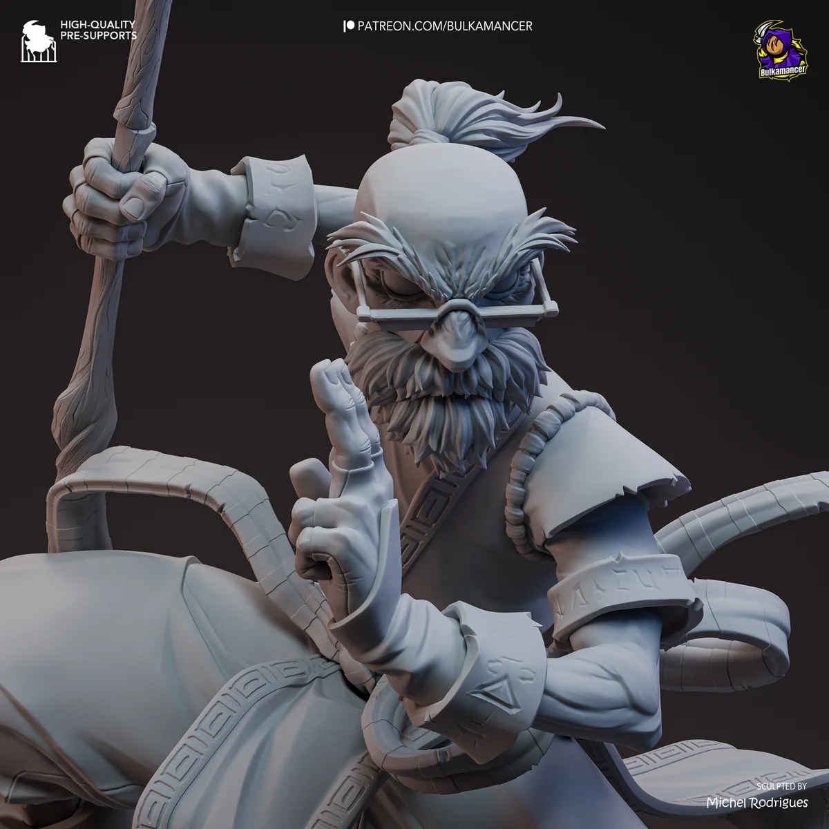 Knolan | Fan Art | 3D Printed Resin Model Garage Kit | *Un-Painted* | Bulkamancer 7