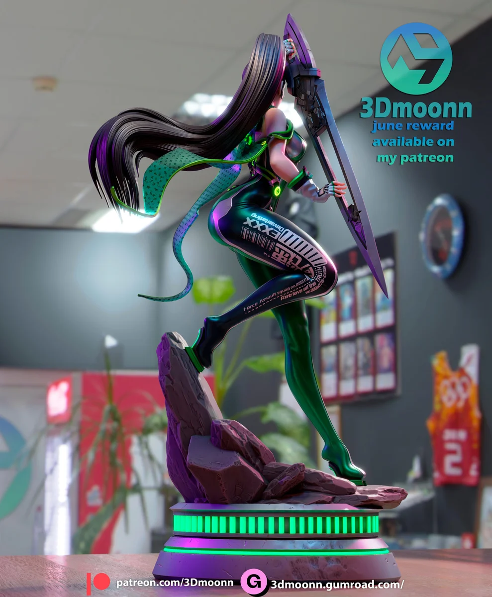 Planetary Defender | Fan Art | 3D Printed Resin Model Garage Kit | *Un-Painted* | 3DMoonn 7