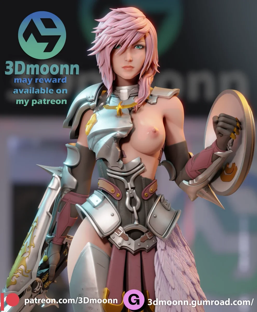 Lightning | Fan Art | 3D Printed Resin Model Garage Kit | *Un-Painted* | 3DMoonn 7