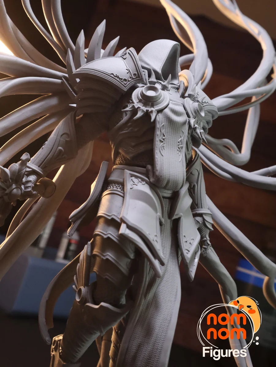 Tyrael | Fan Art | 3D Printed Resin Model Garage Kit | *Un-Painted* | Nomnom 17