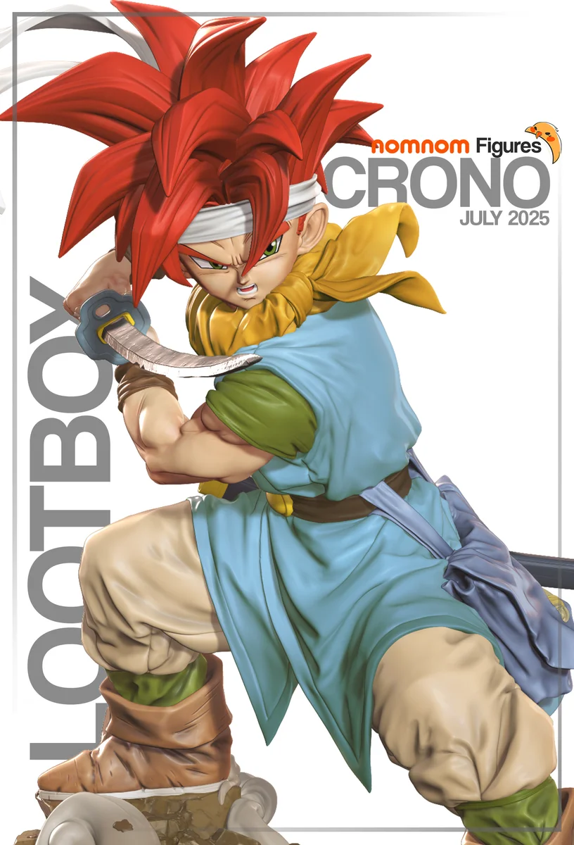 Crono | Fan Art | 3D Printed Resin Model Garage Kit | *Un-Painted* | Nomnom