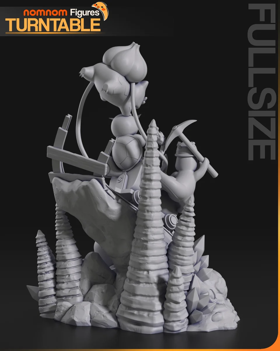 Pikachu | Fan Art | 3D Printed Resin Model Garage Kit | *Un-Painted* | Nomnom 11