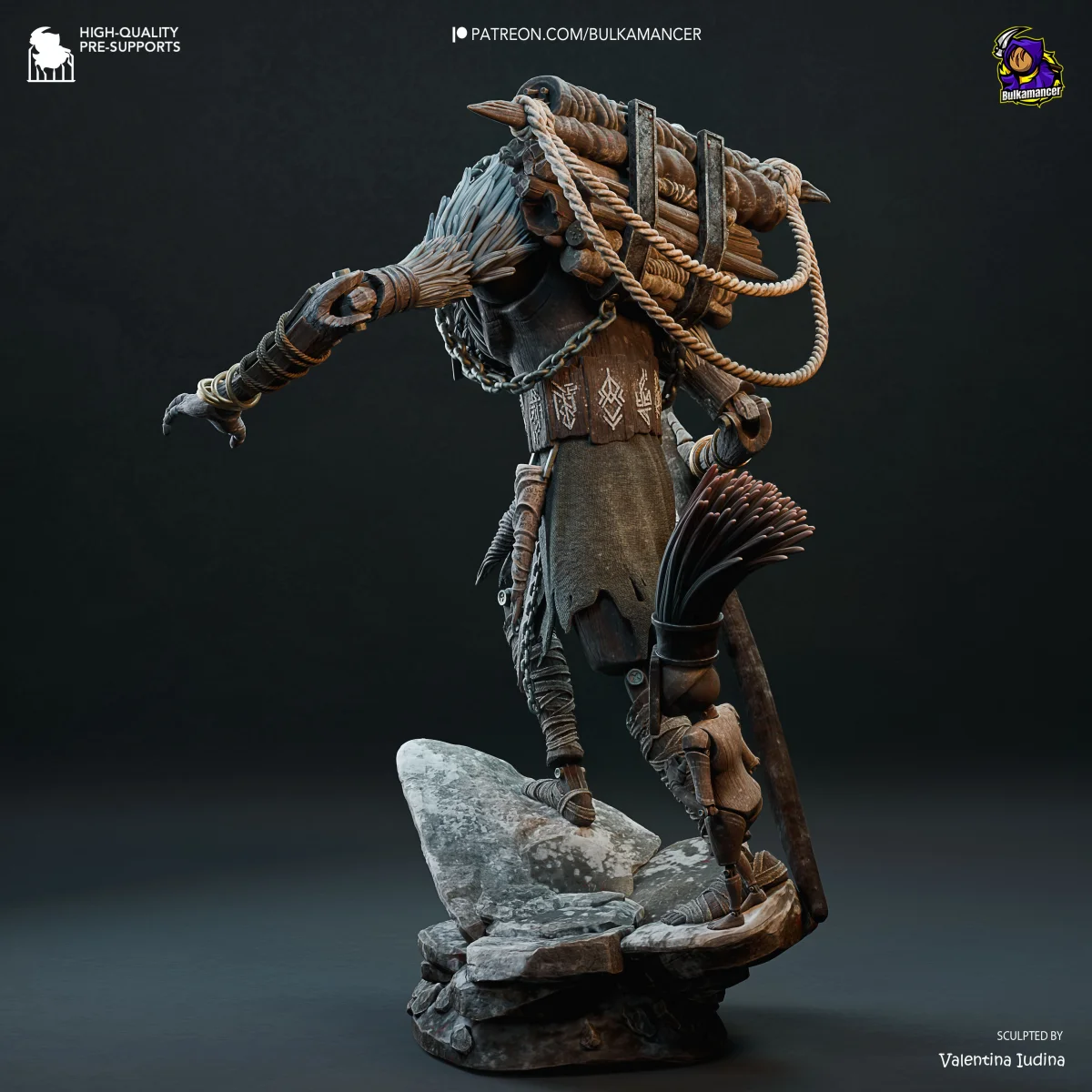 Monoco | Fan Art | 3D Printed Resin Model Garage Kit | *Un-Painted* | Bulkamancer 4