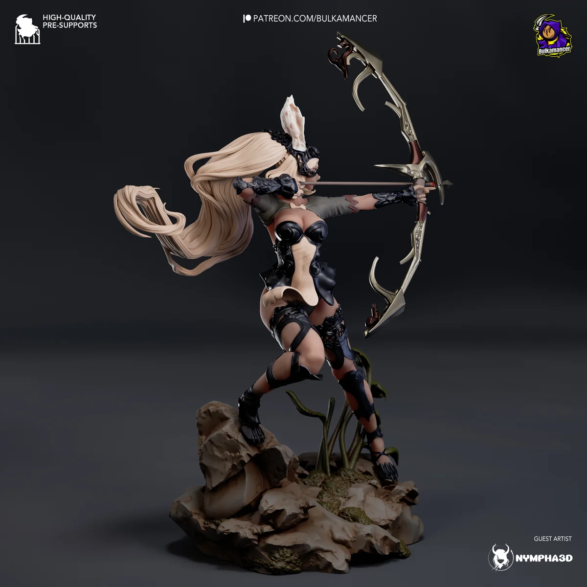 Fran | Fan Art | 3D Printed Resin Model Garage Kit | *Un-Painted* | Bulkamancer 3