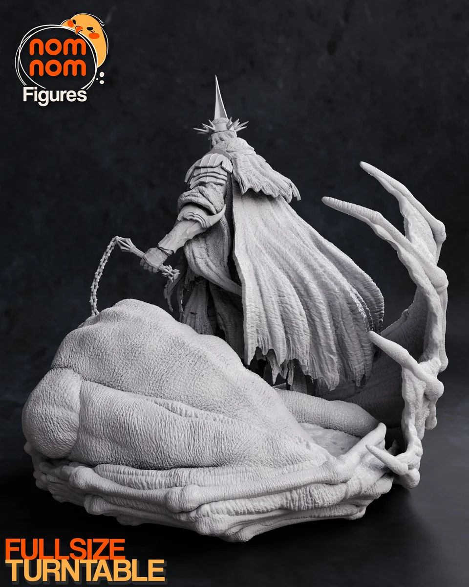 Witch king of Angmar | Fan Art | 3D Printed Resin Model Garage Kit | *Un-Painted* | Nomnom 5