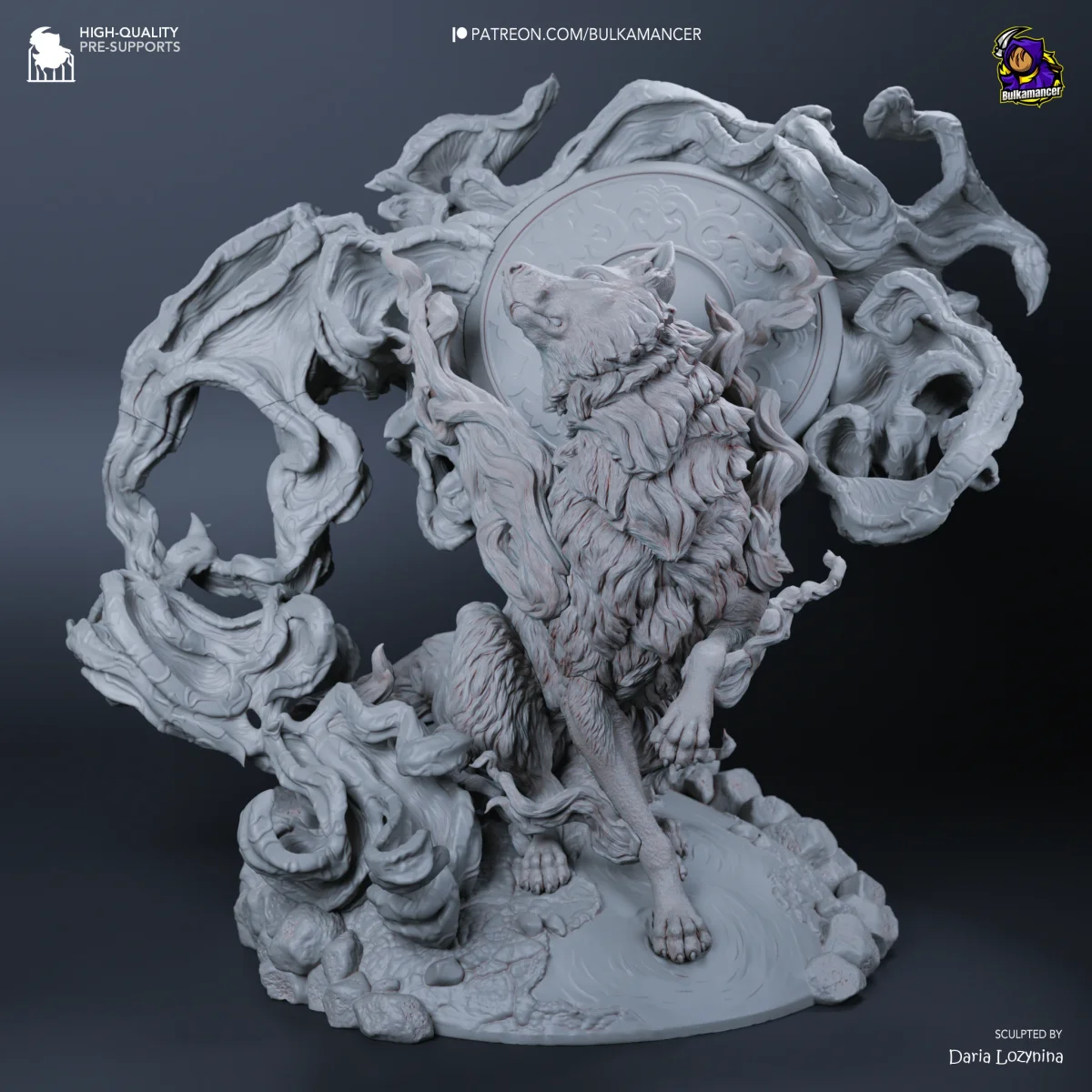 Amaterasu | Fan Art | 3D Printed Resin Model Garage Kit | *Un-Painted* | Bulkamancer 7