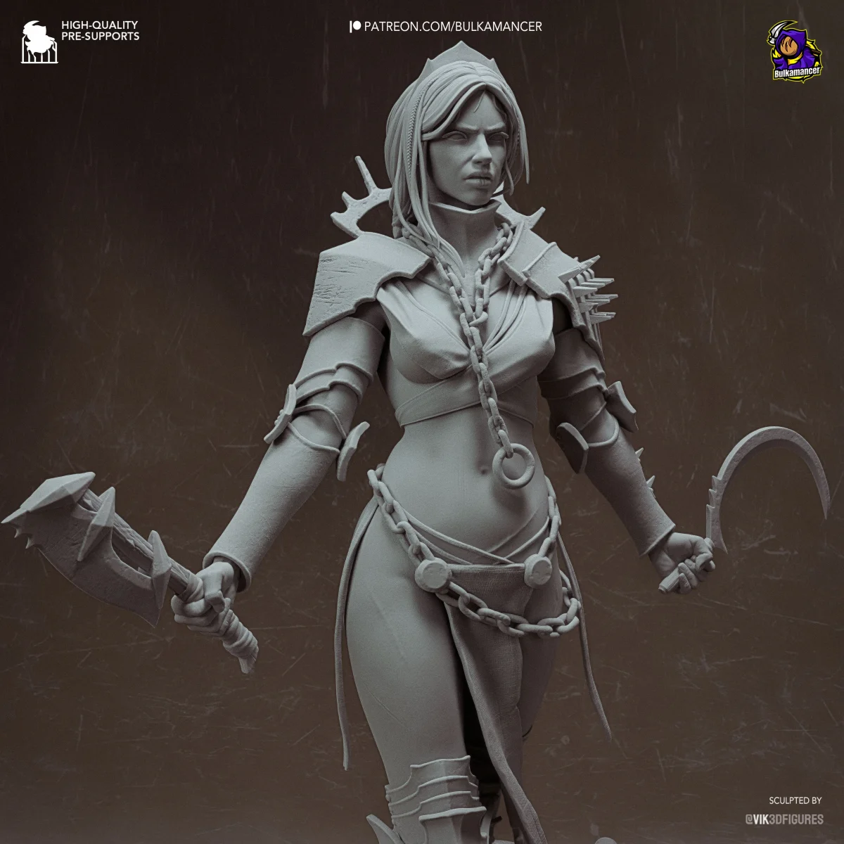 Clang | Fan Art | 3D Printed Resin Model Garage Kit | *Un-Painted* | Bulkamancer 5