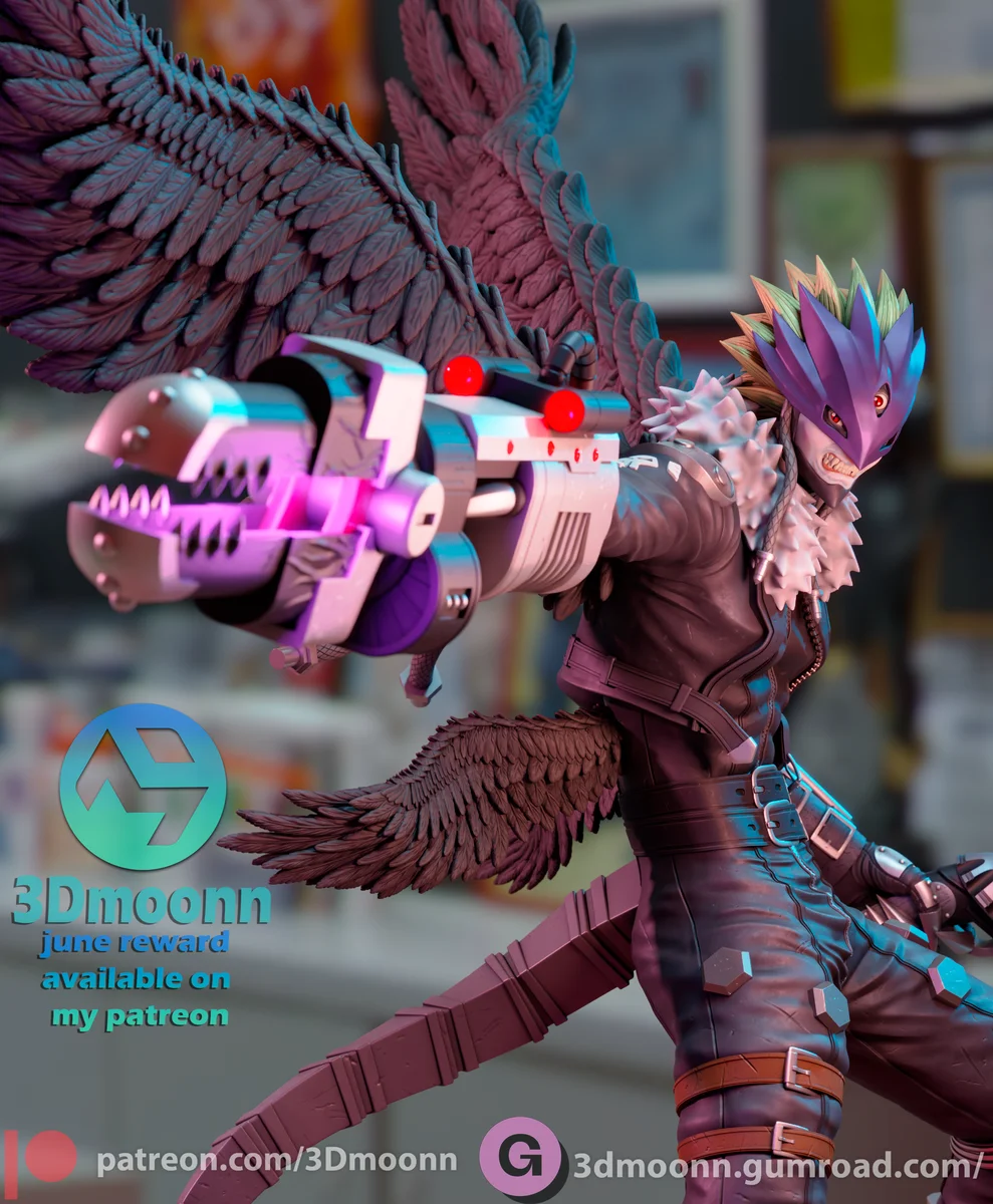 Beelzemon | Fan Art | 3D Printed Resin Model Garage Kit | *Un-Painted* | 3DMoonn 4