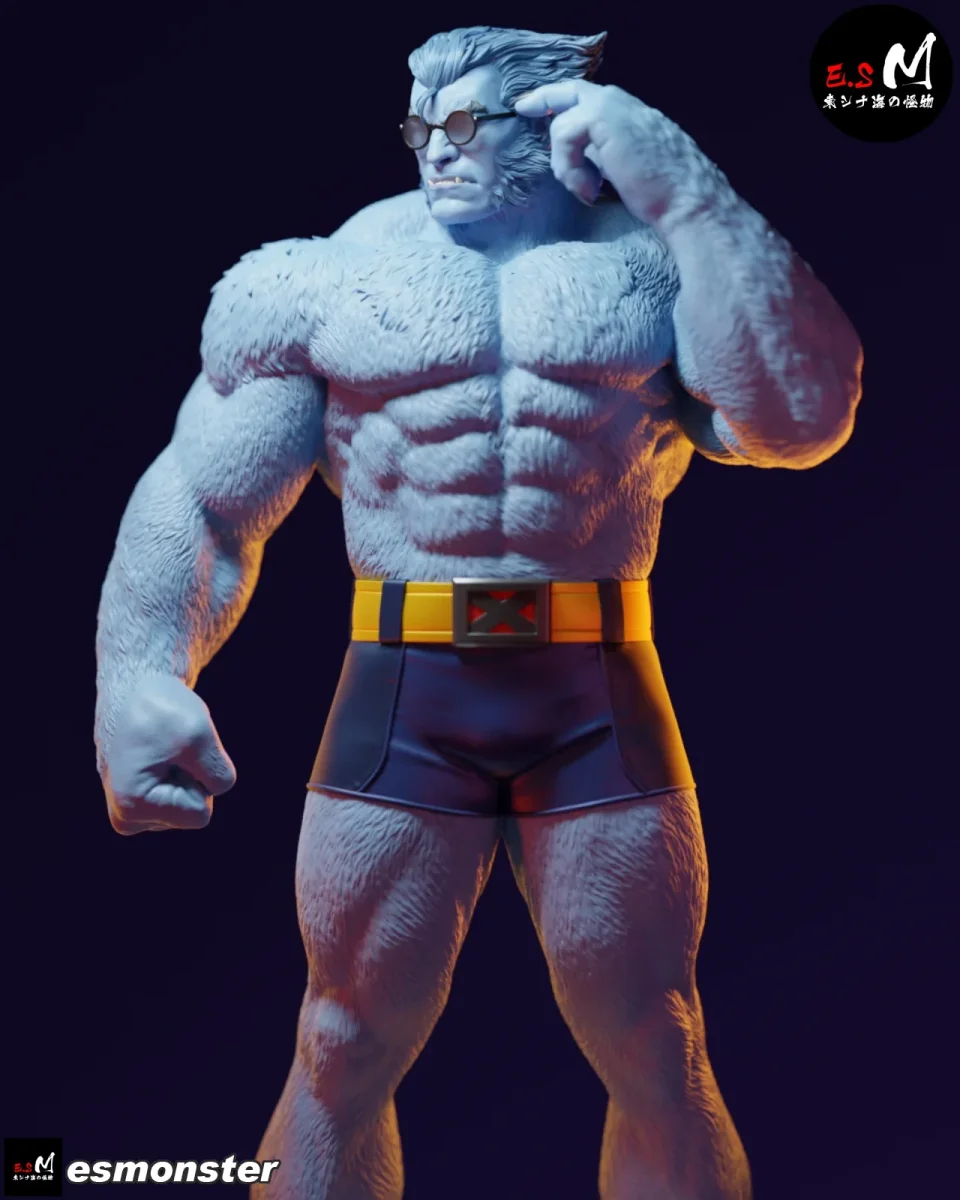 Beast | Fan Art | 3D Printed Resin Model Garage Kit | *Un-Painted* | ES Monster