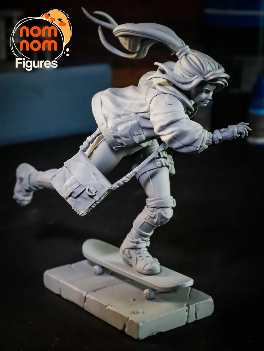 Slink - OC | Fan Art | 3D Printed Resin Model Garage Kit | *Un-Painted* | Nomnom 5