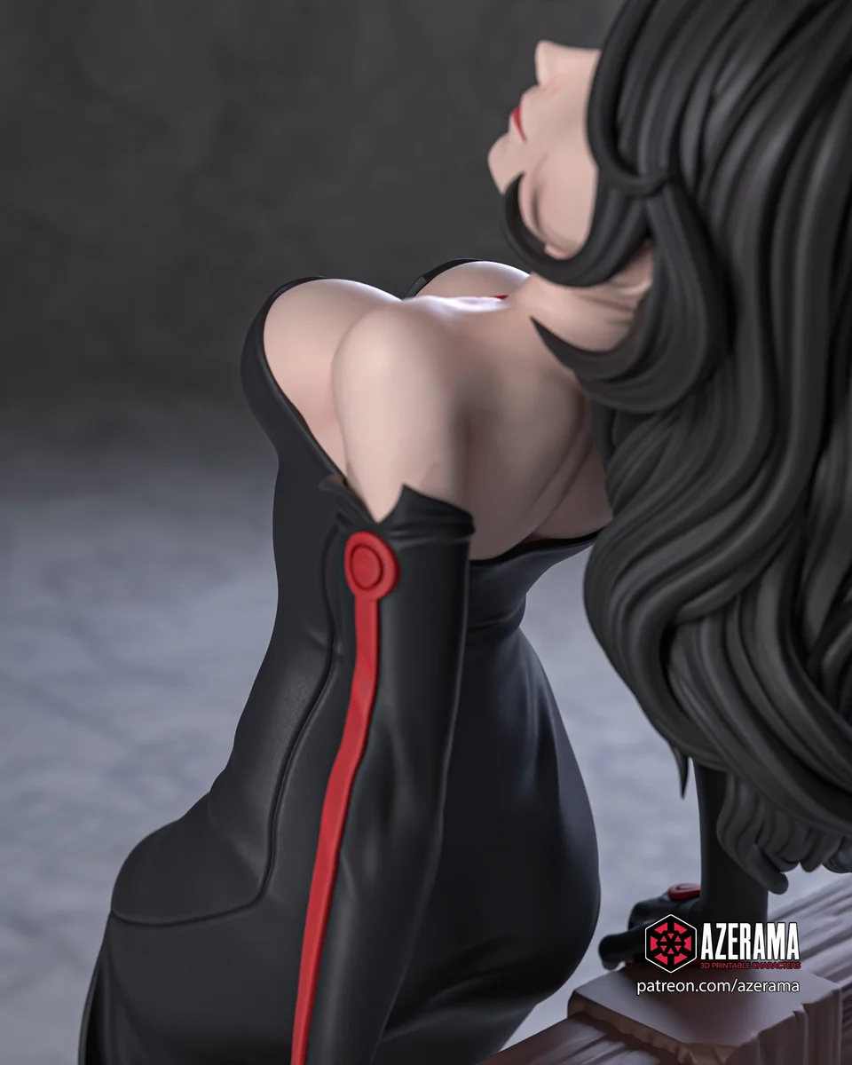 Lust | Fan Art | 3D Printed Resin Model Garage Kit | *Un-Painted* | Azerama 4