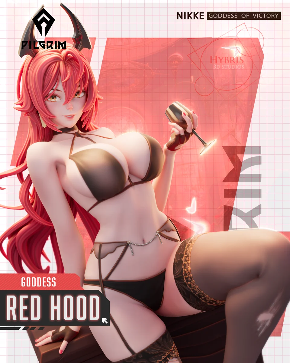 Red Hood | Fan Art | 3D Printed Resin Model Garage Kit | *Un-Painted* | Hybris Studios 5