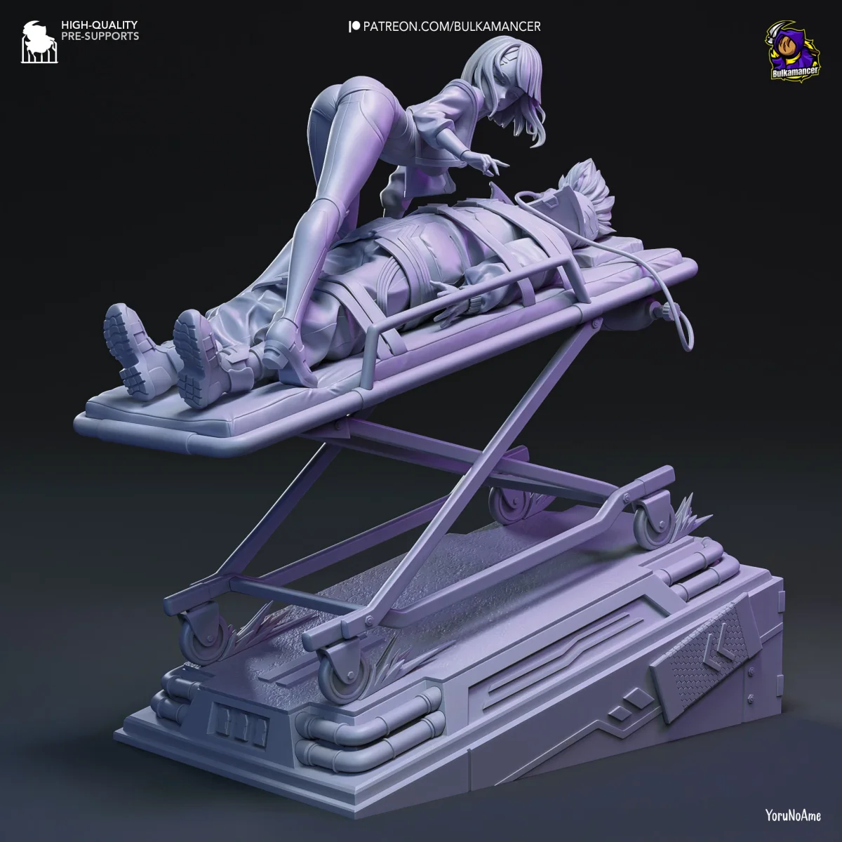 Lucy | Fan Art | 3D Printed Resin Model Garage Kit | *Un-Painted* | Bulkamancer 9