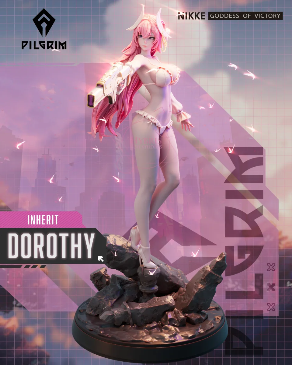 Dorothy | Fan Art | 3D Printed Resin Model Garage Kit | *Un-Painted* | Hybris Studios 5