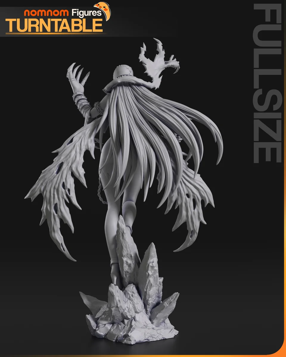 Lady Devimon | Fan Art | 3D Printed Resin Model Garage Kit | *Un-Painted* | Nomnom 9