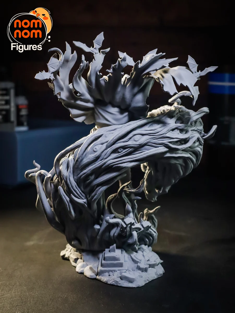 Alucard | Fan Art | 3D Printed Resin Model Garage Kit | *Un-Painted* | Nomnom 11