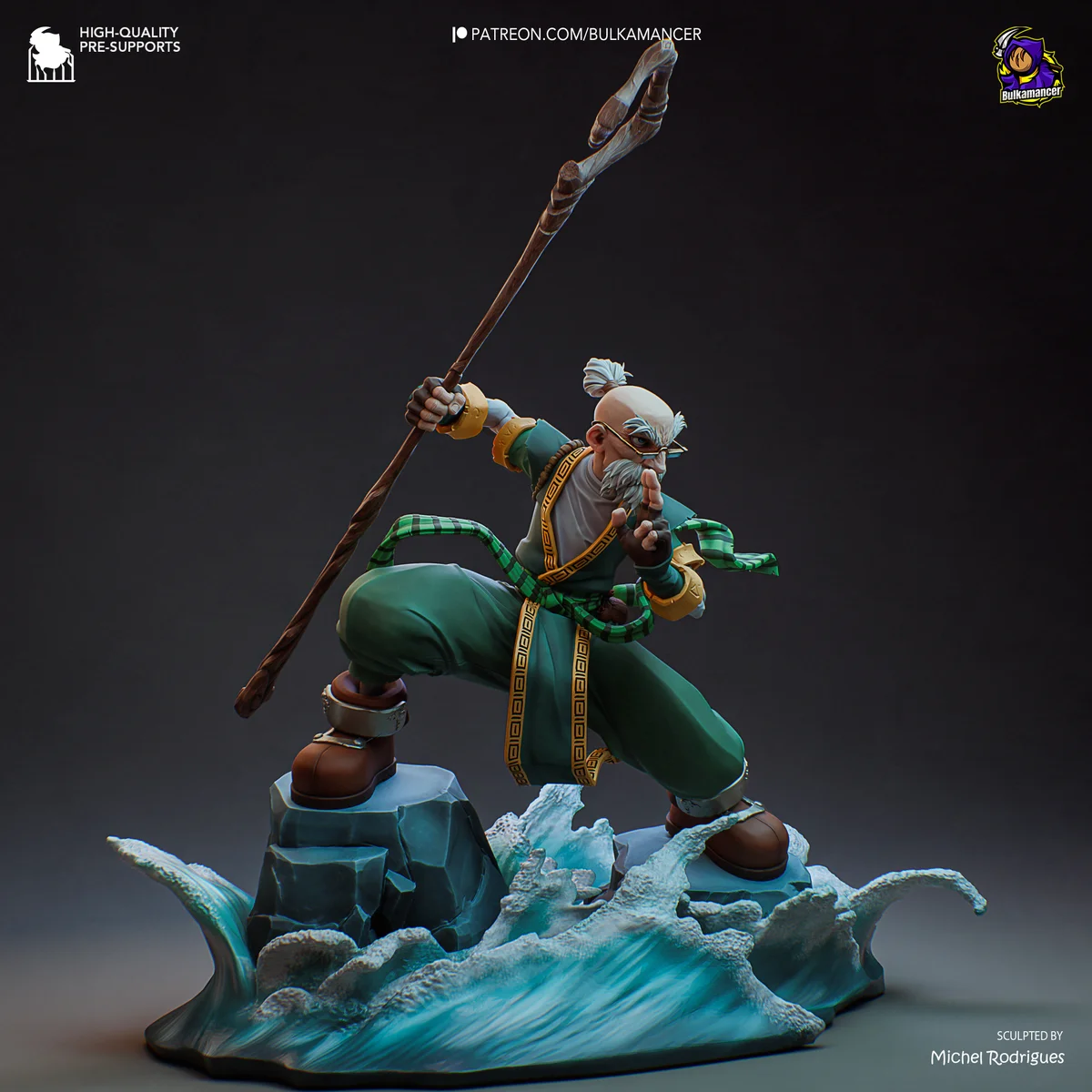 Knolan | Fan Art | 3D Printed Resin Model Garage Kit | *Un-Painted* | Bulkamancer 4