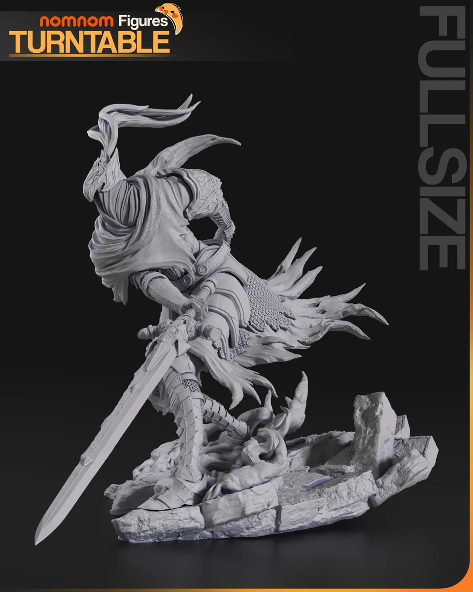 Artorias | Fan Art | 3D Printed Resin Model Garage Kit | *Un-Painted* | Nomnom 7