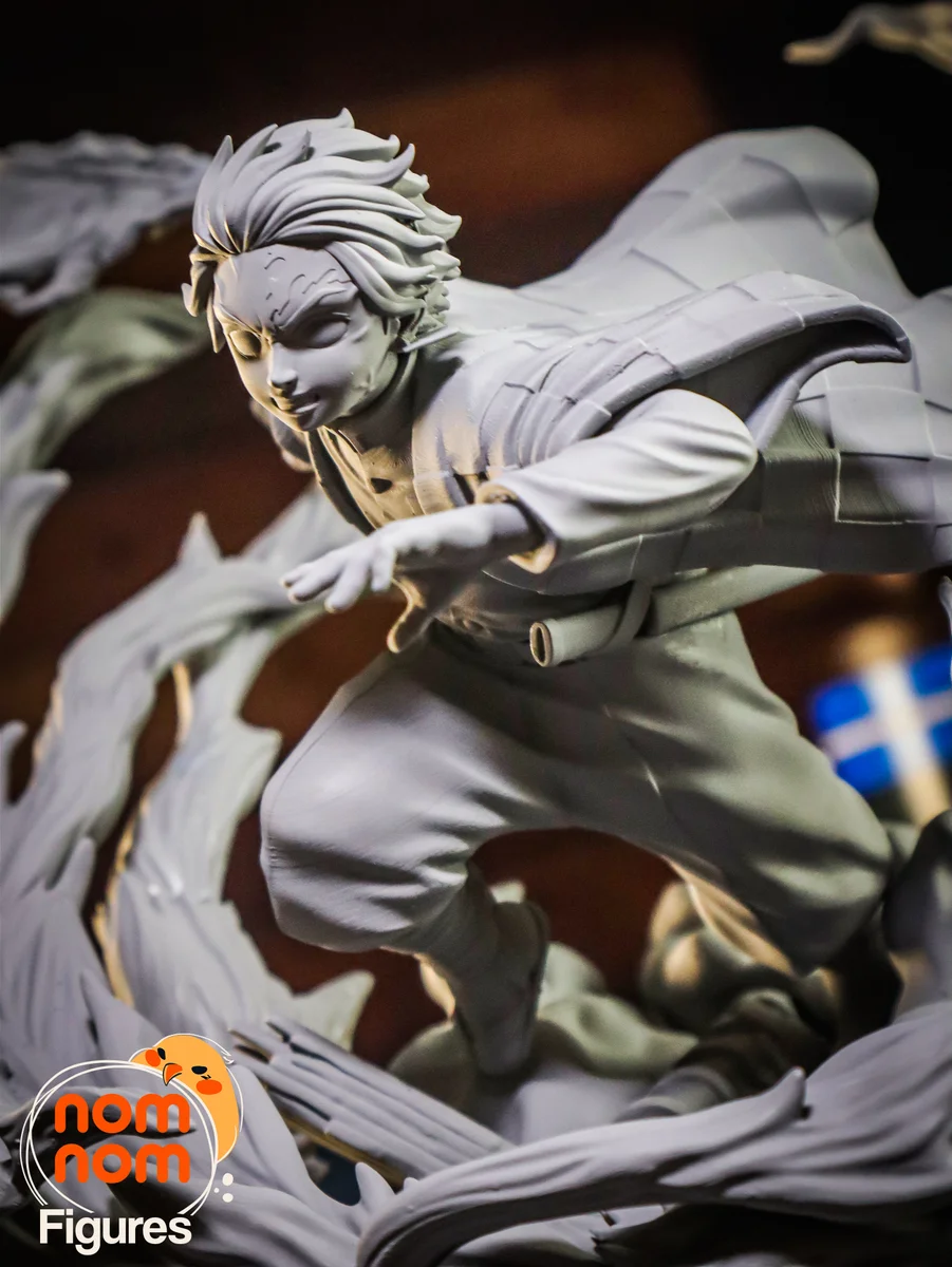 Tanjiro | Fan Art | 3D Printed Resin Model Garage Kit | *Un-Painted* | Nomnom 16