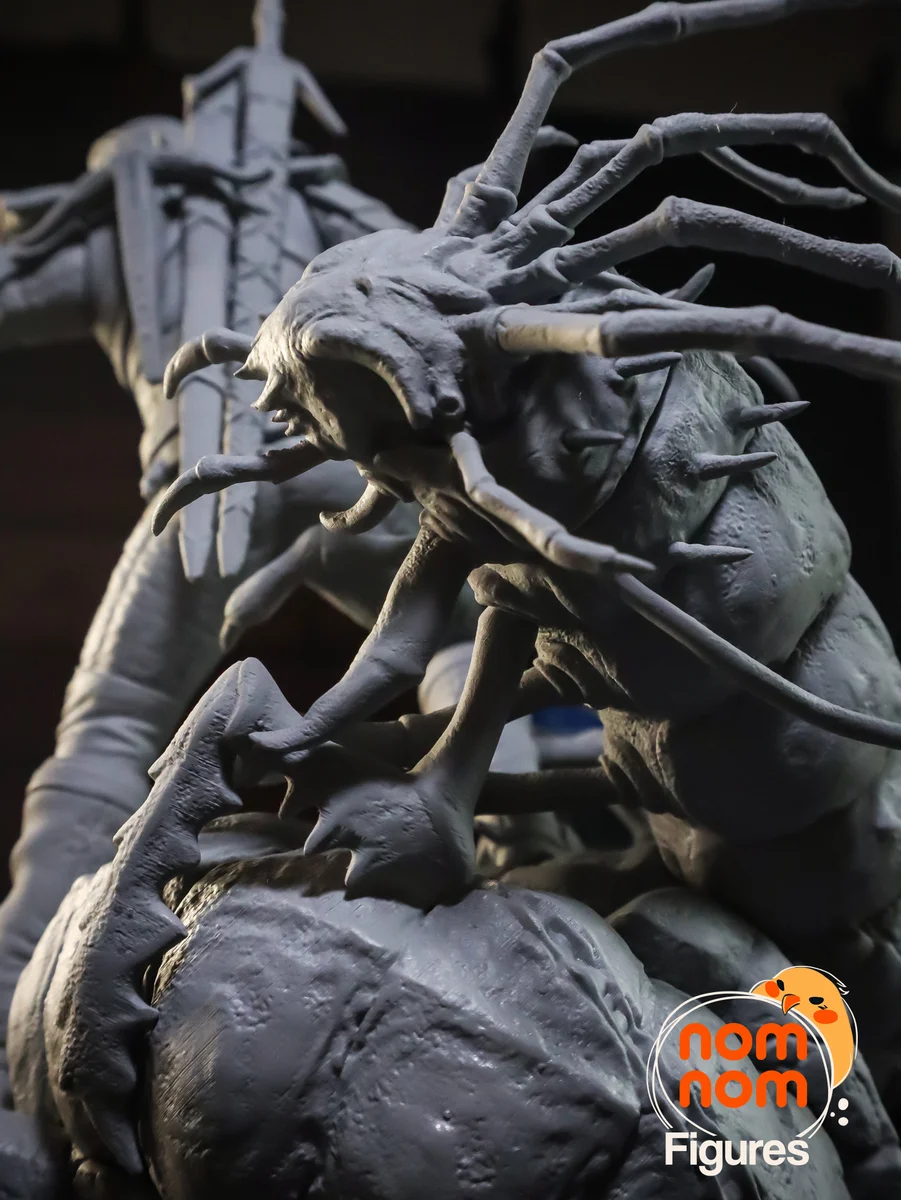 Geralt | Fan Art | 3D Printed Resin Model Garage Kit | *Un-Painted* | Nomnom 20