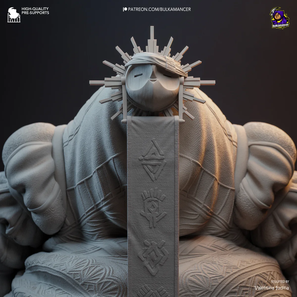 Esquie | Fan Art | 3D Printed Resin Model Garage Kit | *Un-Painted* | Bulkamancer 8