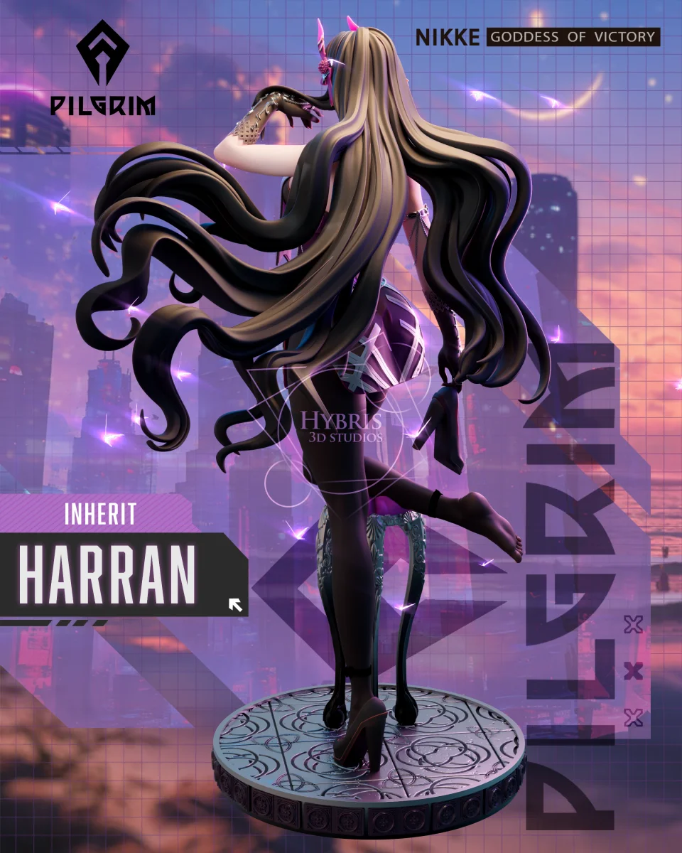 Harran | Fan Art | 3D Printed Resin Model Garage Kit | *Un-Painted* | Hybris Studios 4