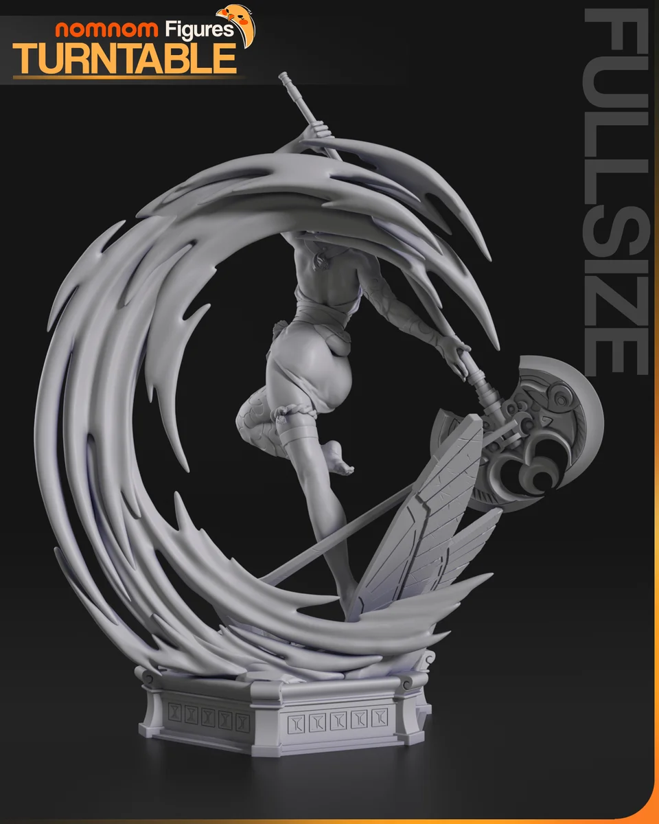 Melinoe | Fan Art | 3D Printed Resin Model Garage Kit | *Un-Painted* | Nomnom 11