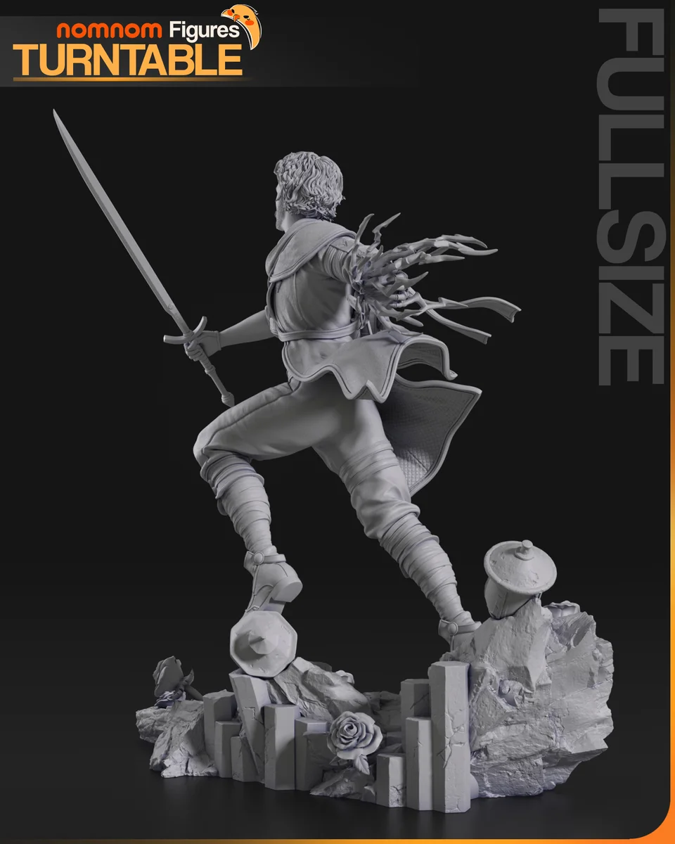 Gustave | Fan Art | 3D Printed Resin Model Garage Kit | *Un-Painted* | Nomnom 7