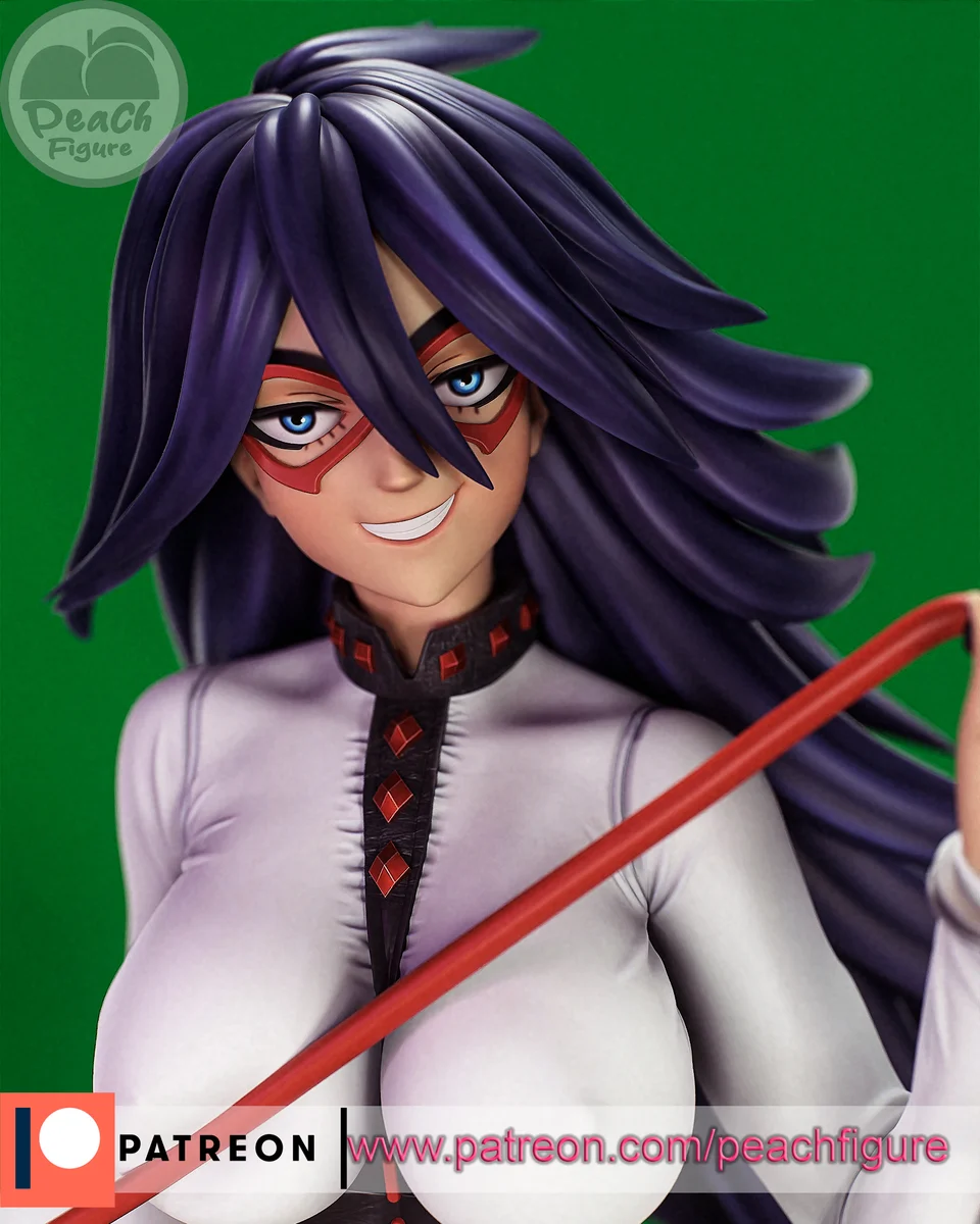 Midnight | Fan Art | 3D Printed Resin Model Garage Kit | *Un-Painted* | Peach Figure