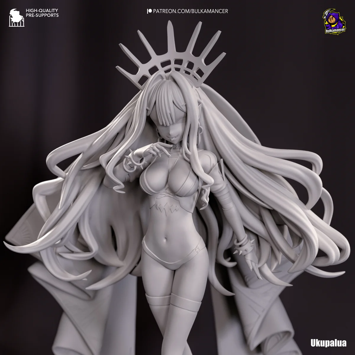 Baobhan Sith | Fan Art | 3D Printed Resin Model Garage Kit | *Un-Painted* | Bulkamancer 7