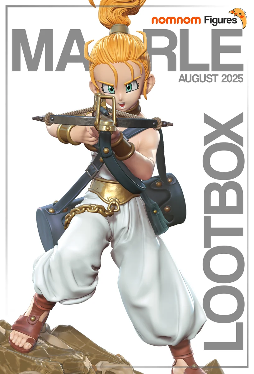 Marle | Fan Art | 3D Printed Resin Model Garage Kit | *Un-Painted* | Nomnom