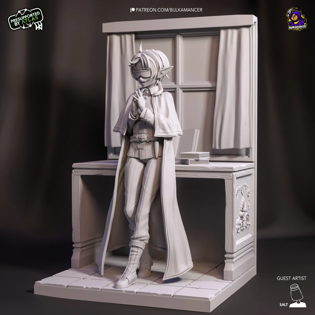 Sylphiette | Fan Art | 3D Printed Resin Model Garage Kit | *Un-Painted* | Bulkamancer 7