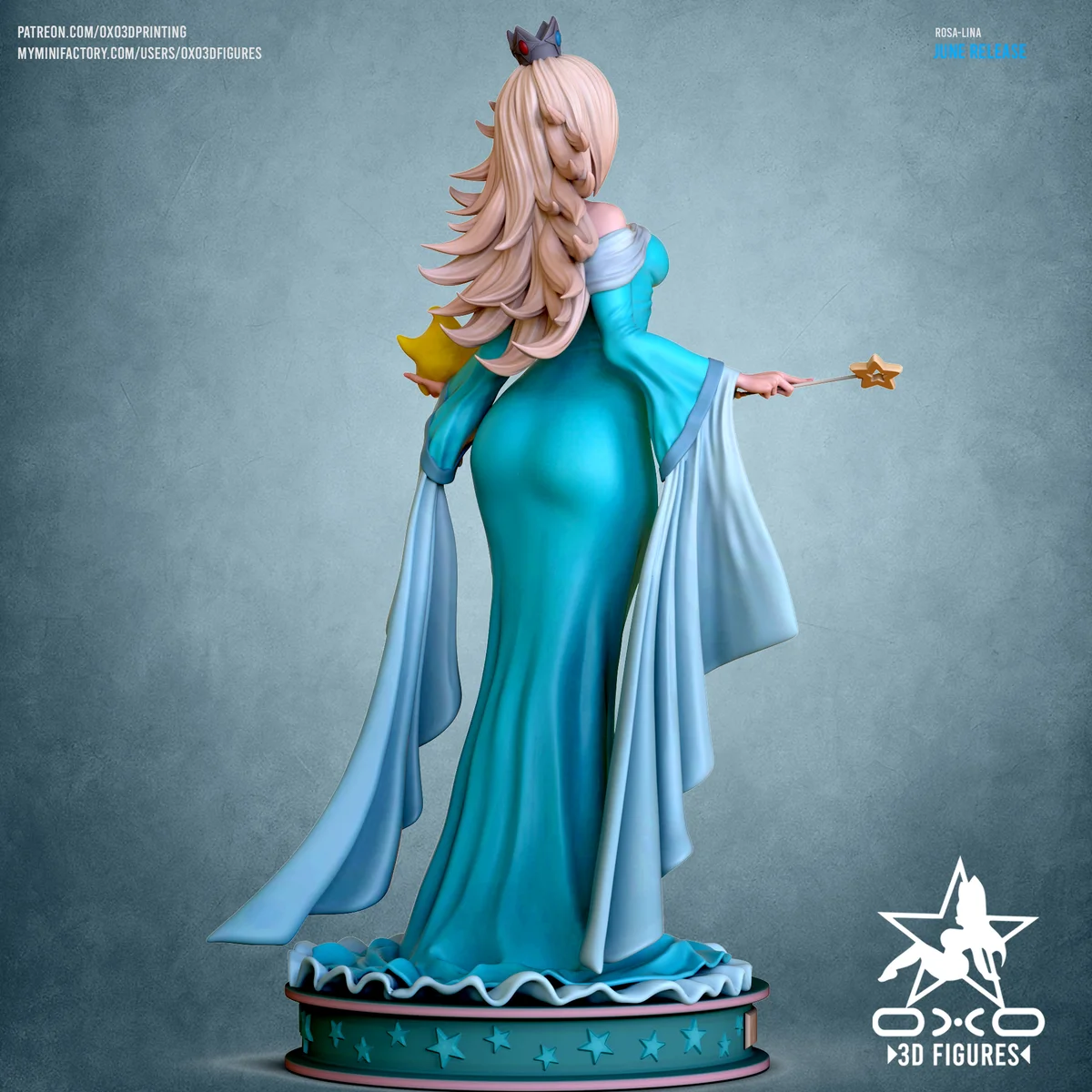 Rosa-lina | Fan Art | 3D Printed Resin Model Garage Kit | *Un-Painted* | OXO3D 3