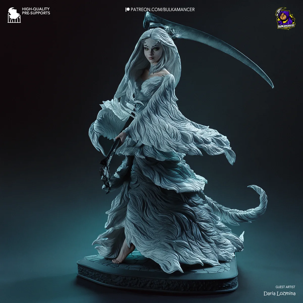 Crossbreed Priscilla | Fan Art | 3D Printed Resin Model Garage Kit | *Un-Painted* | Bulkamancer 3