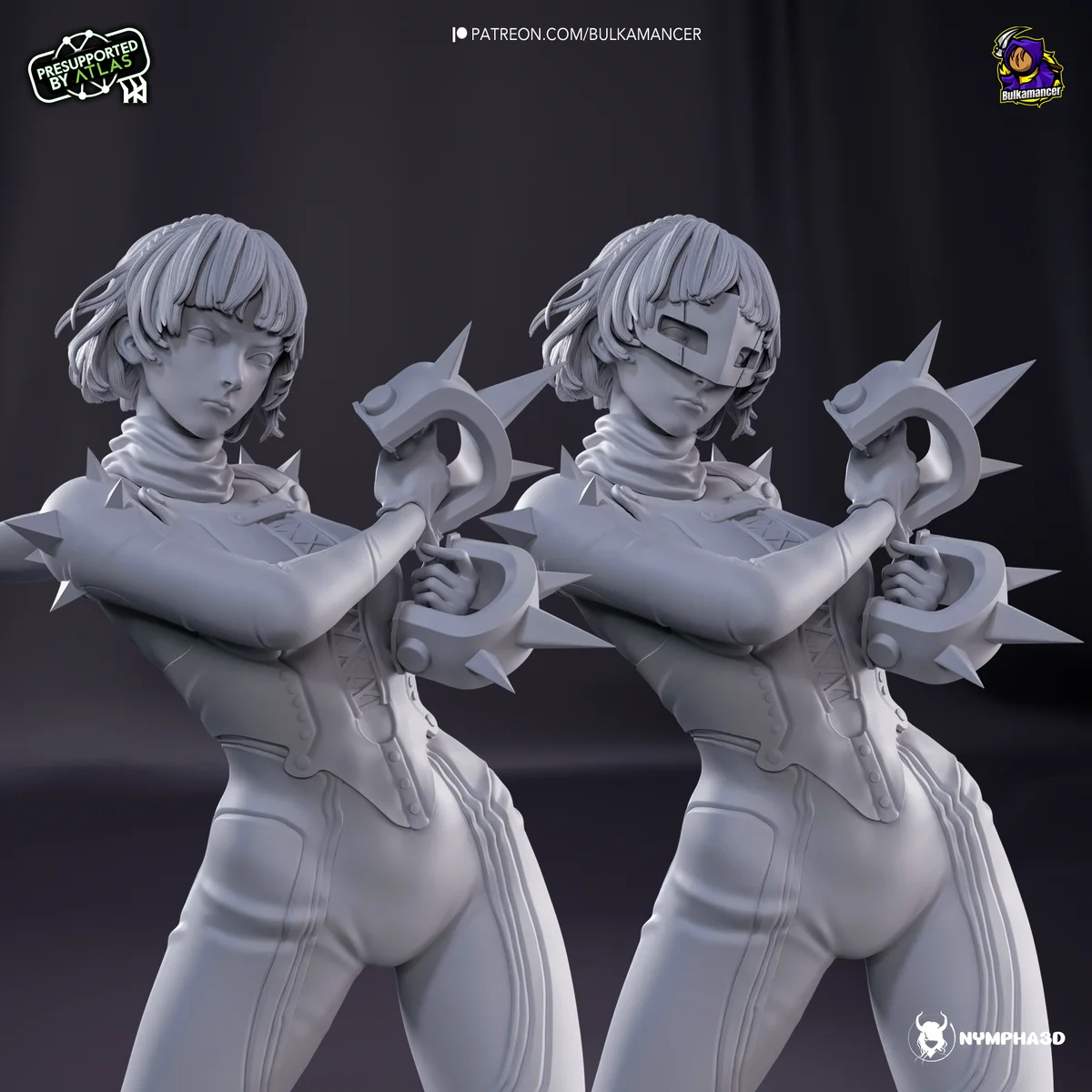 Makoto | Fan Art | 3D Printed Resin Model Garage Kit | *Un-Painted* | Bulkamancer 7