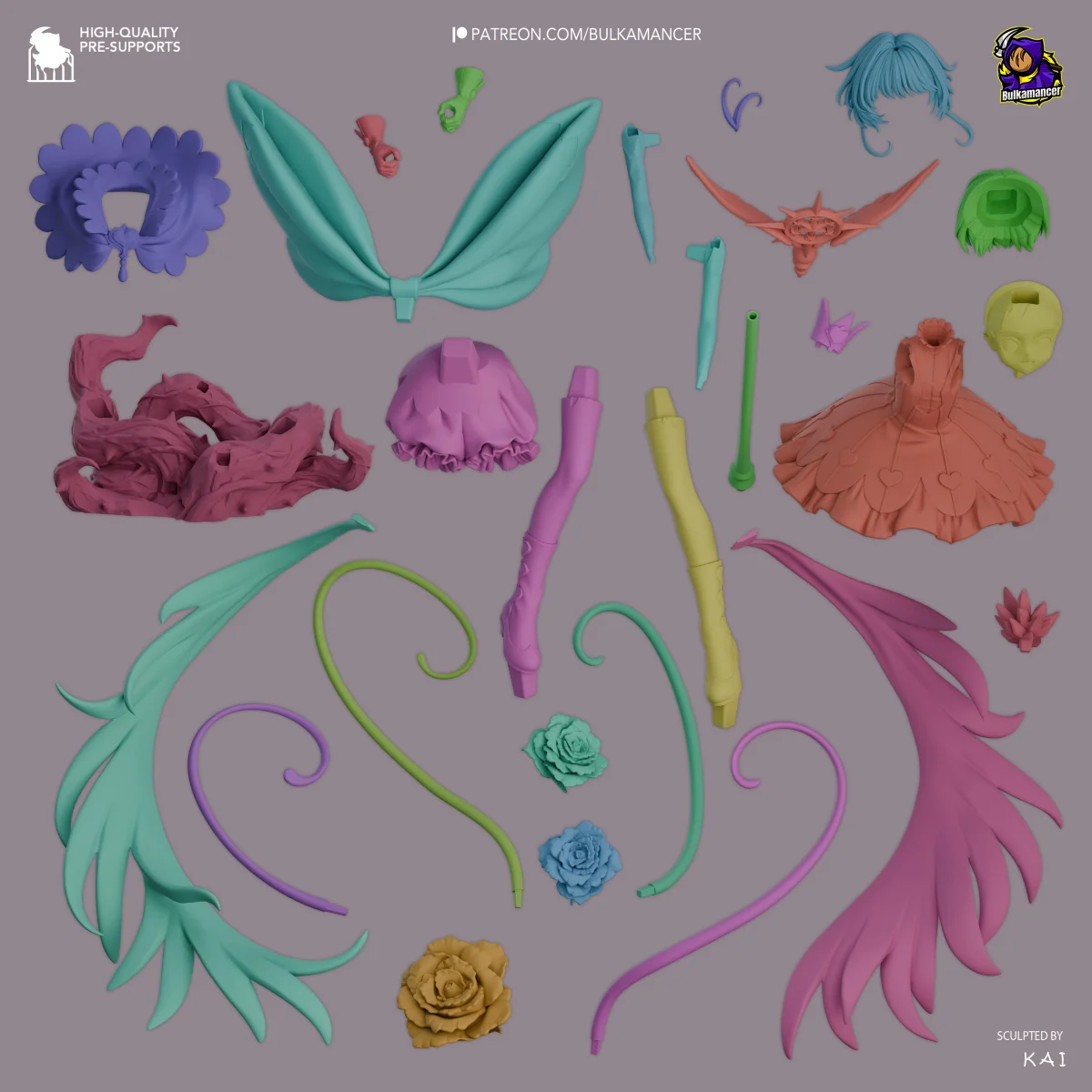 Cardcaptor Sakura | Fan Art | 3D Printed Resin Model Garage Kit | *Un-Painted* | Bulkamancer 5