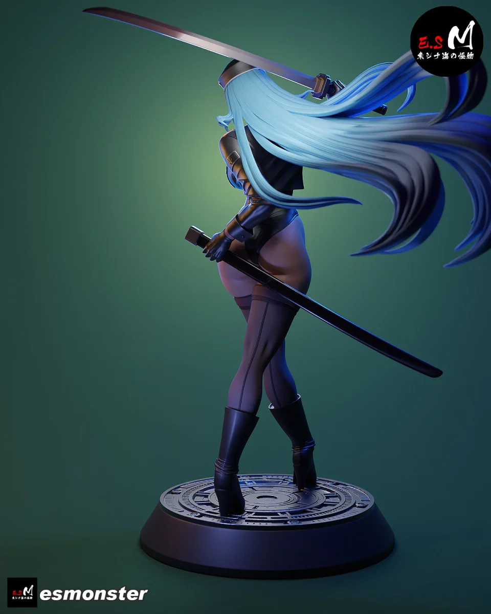 Death General | Fan Art | 3D Printed Resin Model Garage Kit | *Un-Painted* | ES Monster 3