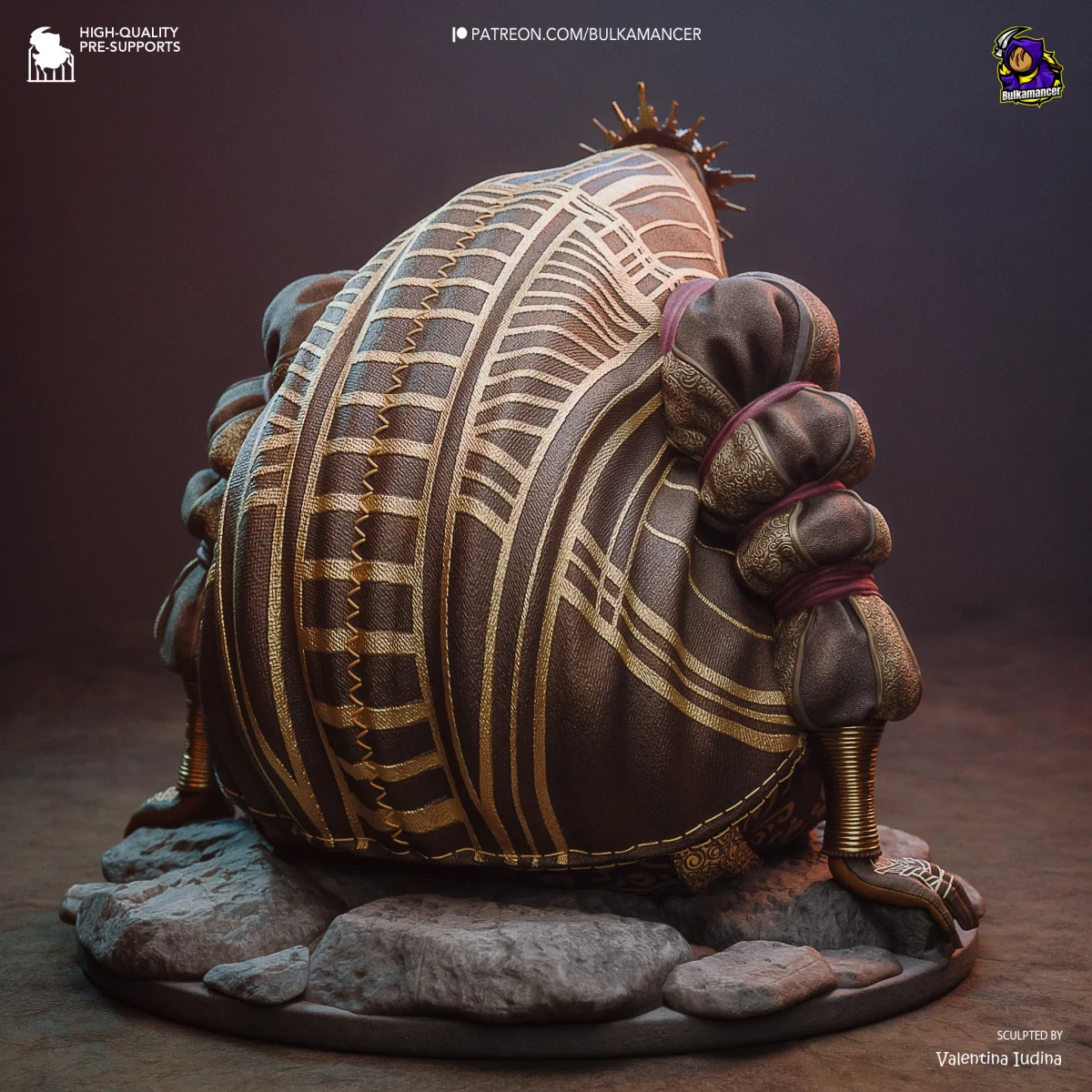 Esquie | Fan Art | 3D Printed Resin Model Garage Kit | *Un-Painted* | Bulkamancer 3
