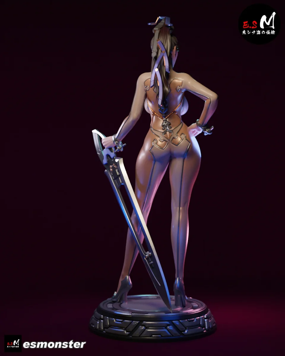 Eve | Fan Art | 3D Printed Resin Model Garage Kit | *Un-Painted* | ES Monster 3