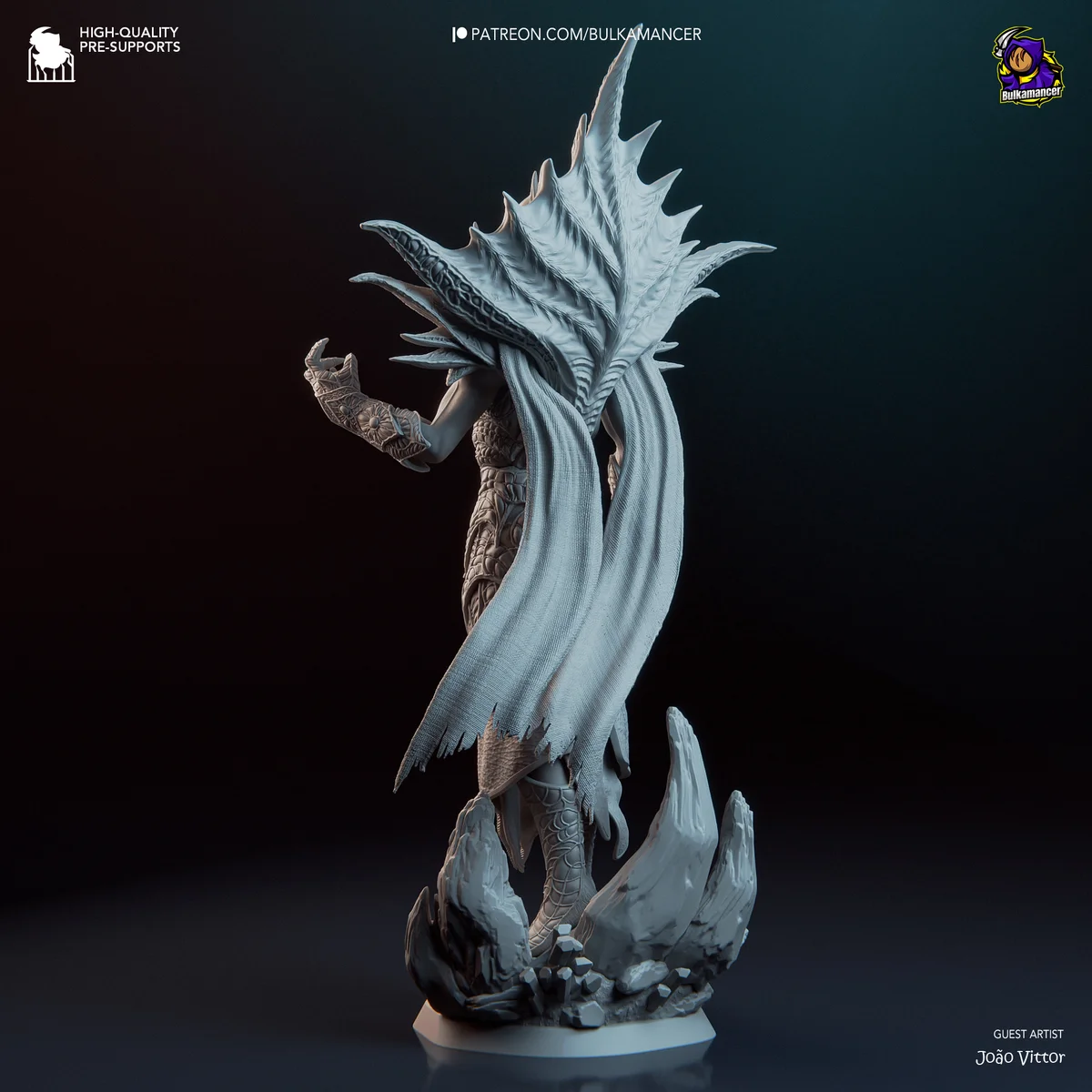 The Emperor | Fan Art | 3D Printed Resin Model Garage Kit | *Un-Painted* | Bulkamancer 7