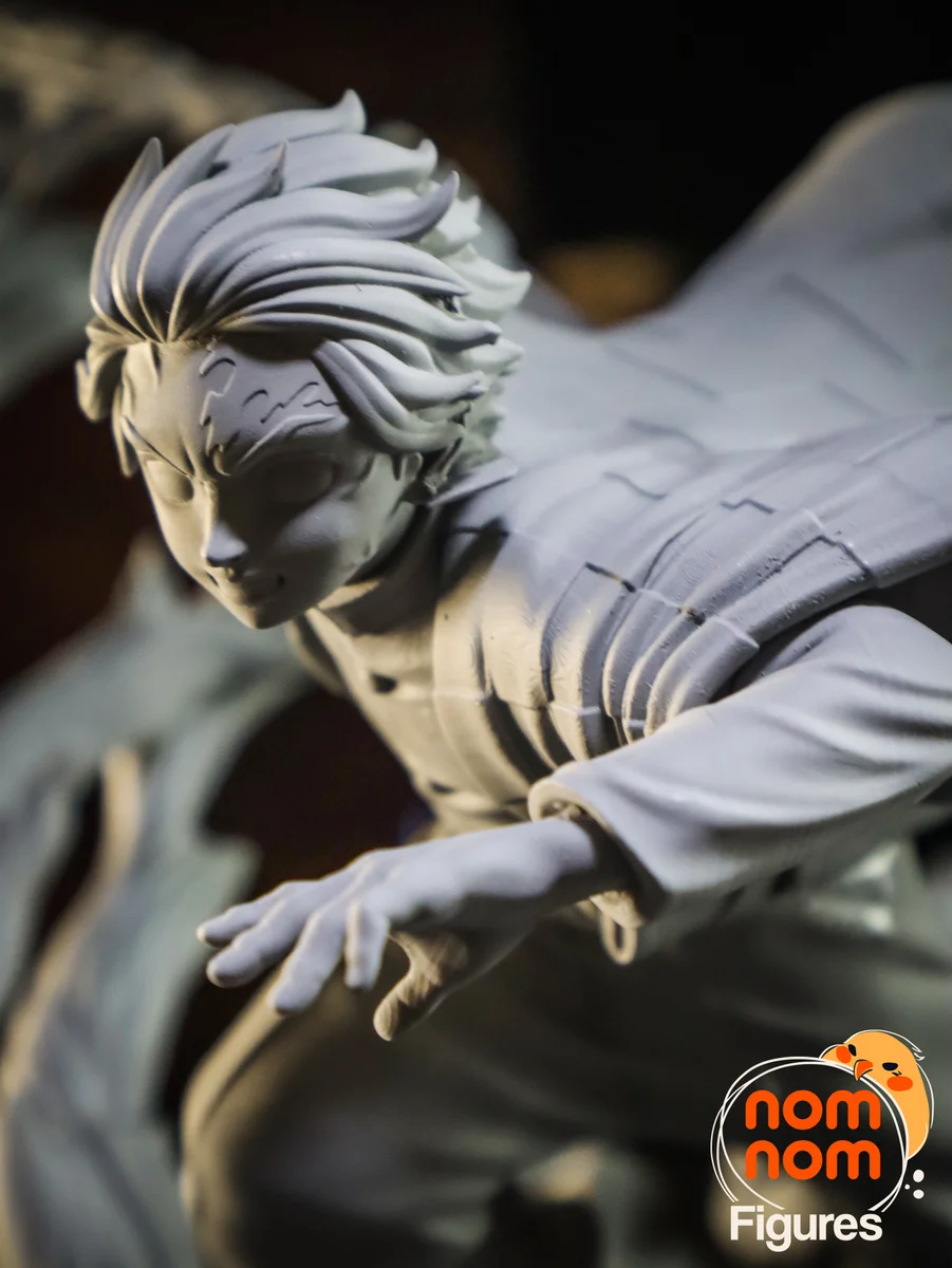 Tanjiro | Fan Art | 3D Printed Resin Model Garage Kit | *Un-Painted* | Nomnom 14