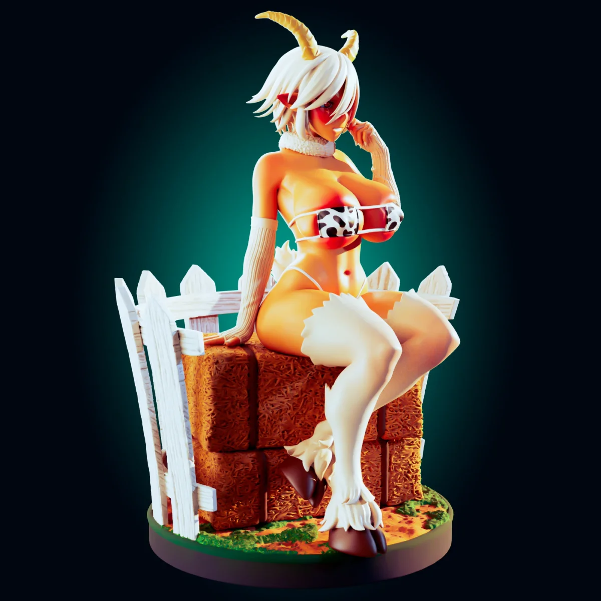Saane | Fan Art | 3D Printed Resin Model Garage Kit | *Un-Painted* | Officer Rhu 4