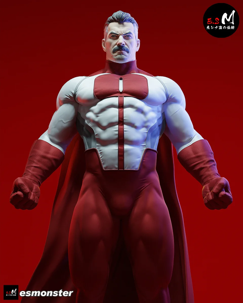 Omni-Man | Fan Art | 3D Printed Resin Model Garage Kit | *Un-Painted* | ES Monster