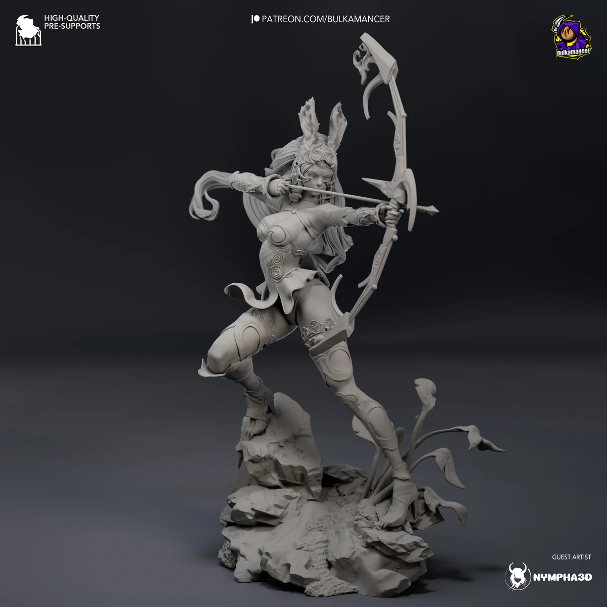 Fran | Fan Art | 3D Printed Resin Model Garage Kit | *Un-Painted* | Bulkamancer 6