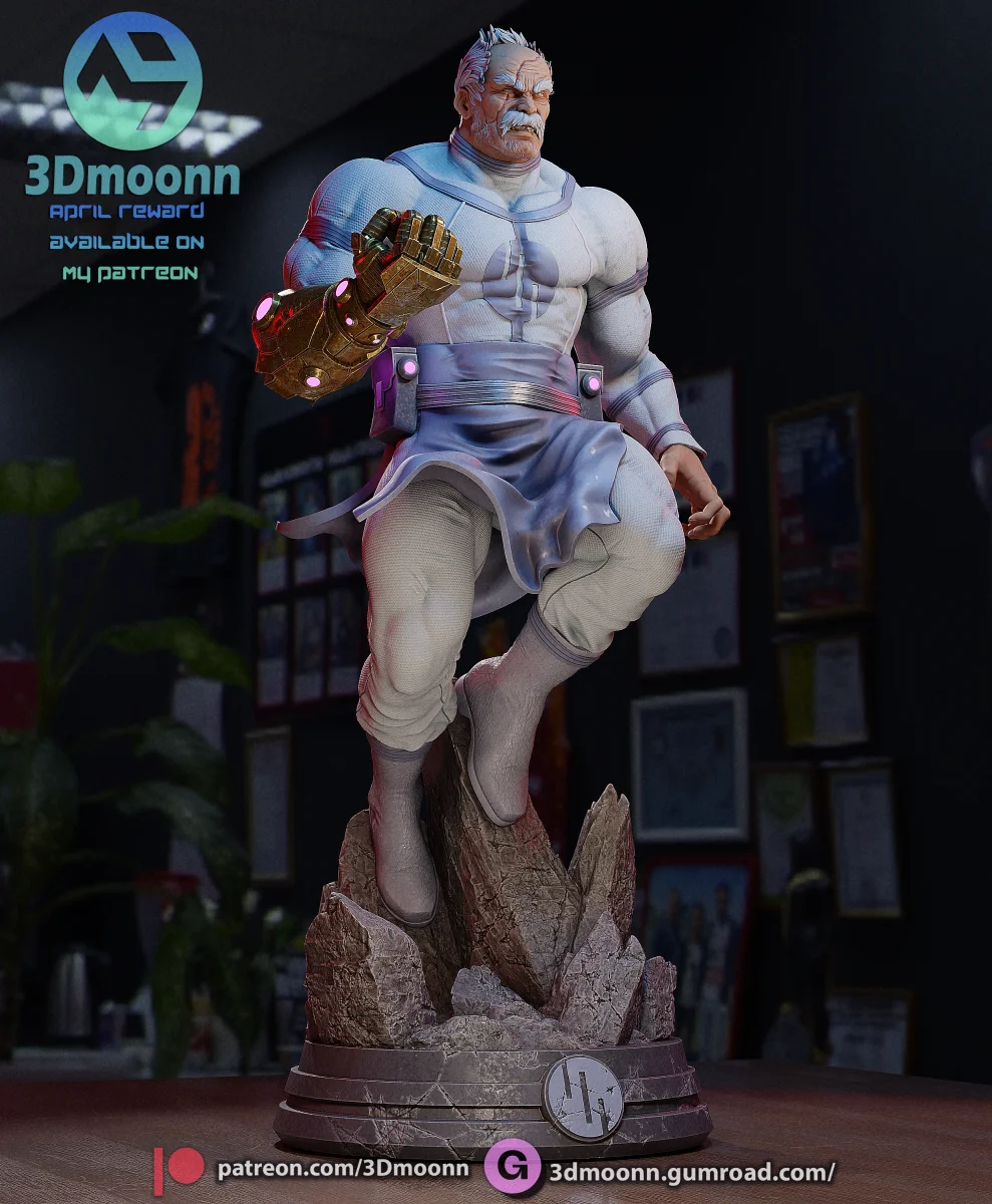 Conquest | Fan Art | 3D Printed Resin Model Garage Kit | *Un-Painted* | 3DMoonn 3